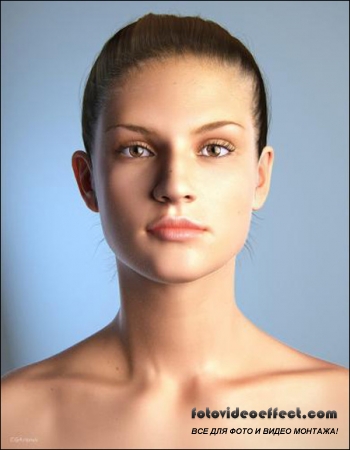 Beautiful 3D Female model