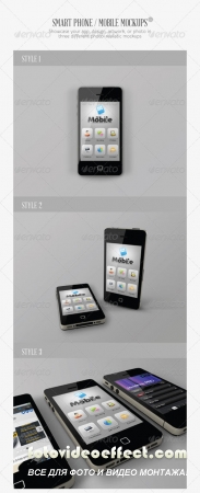 Smart Phone / Mobile Mock-ups V2