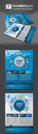 Socialika Social Media Business Flyers