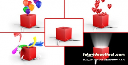 Gift Box Opening Pack - Motion Graphics (Videohive)