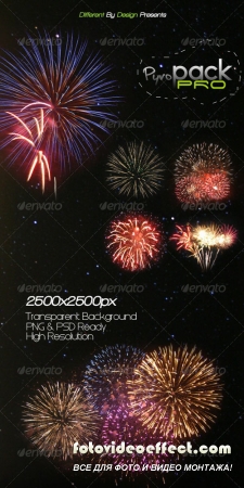 DBD | PyroPack PRO  30 Transparent Firework Pyros