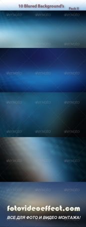 10 Blur Backgrounds Pack II