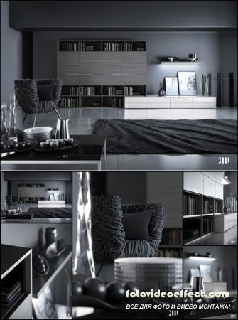 Blackhauss Black Living scene