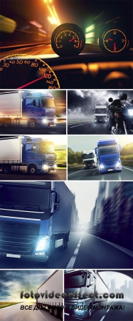 Stock Photo: Modern Truck