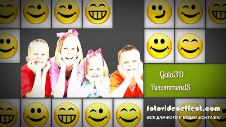  - Smiley Blocks  After Effects