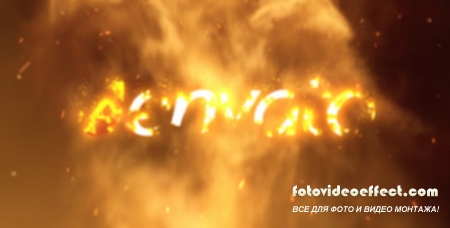 Fire Logo Reveal 02 - Project for After Effects (Videohive)