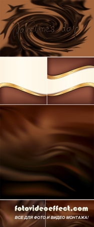 Stock: Abstract Chocolate Background