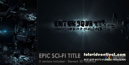 Epic Sci-Fi Title - Project for After Effects (Videohive)
