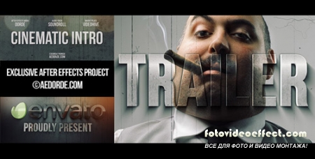 Cinematic Intro / Action Movie Trailer - Project for After Effects (Videohive)