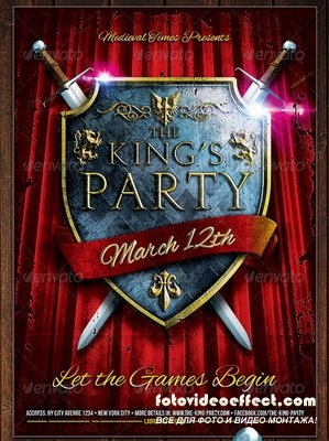 GraphicRiver - The King's Party Flyer