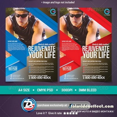 GraphicRiver - Modern Sports - Fitness Flyers - 6949429
