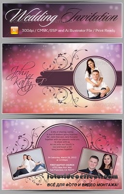 GraphicRiver - Wedding Card Vol2