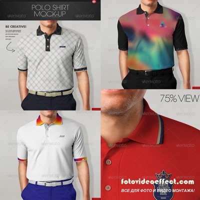 GraphicRiver - Polo Shirt Mock-up