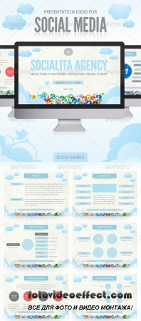 Social Media Presentation Template