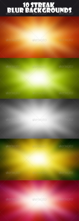 10 Streak Backgrounds