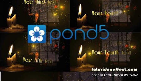 Candle In The Window - For Greetings (POND5)