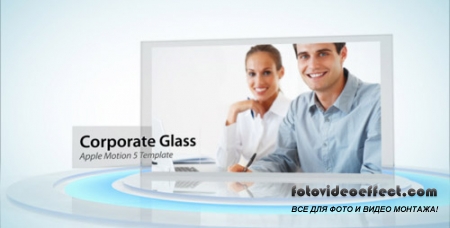 Corporate Glass Display - Apple Motion Template (Videohive)