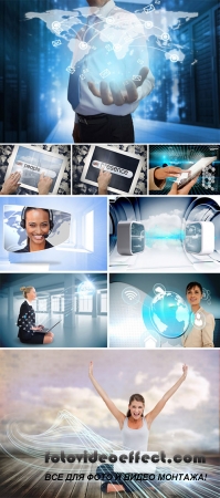 Stock Photo: Business technology