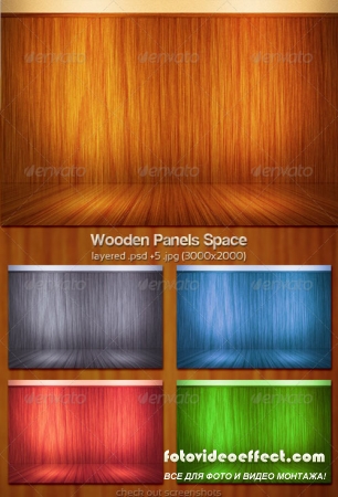Wooden Panels Space