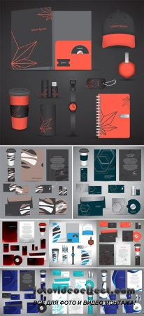 Stock: Stationery set design