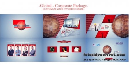 Global Network-Corporate Video Package - Project for After Effects (Videohive)