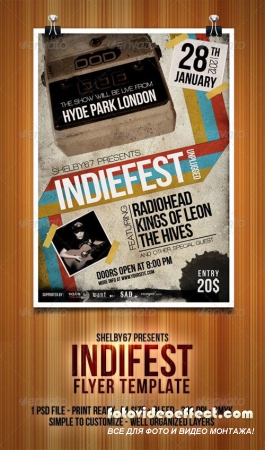 Indiefest Flyer/Poster