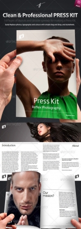 Press-Kit Style Brochure Design