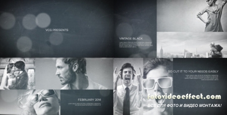 Vintage Black - A Photo Slideshow - Project for After Effects (Videohive)