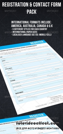 Registration Contact Form