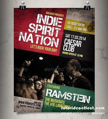 GraphicRiver - Indie Music Flyer / Poster Vol.9
