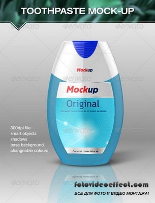 GraphicRiver - Toothgel Mock-Up