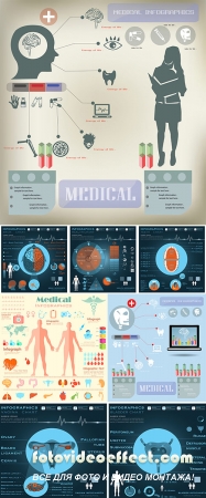 Stock: Medical infographic
