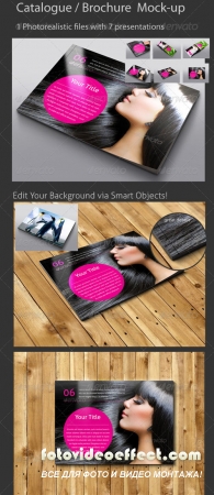 Brochure / Catalog Mock-Up / A6/A5/A4