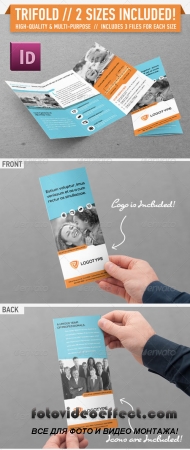 Clean Modern Trifold Brochure  Vol. 2