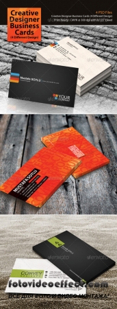 Creative Designer Business Cards Pack