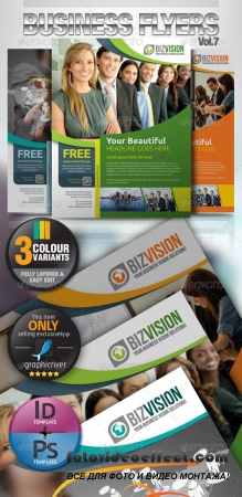 Simple & Clean Corporate Flyer Vol.7