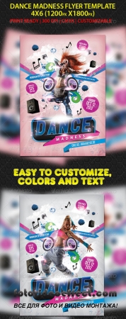 Dance Madness Flyer