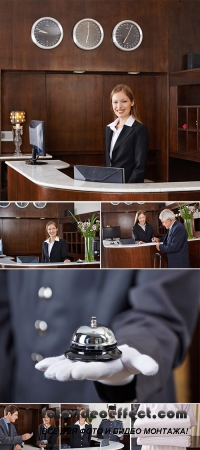 Stock Photo: Service Hotels