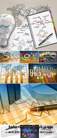 Stock Photo: Marketing planning