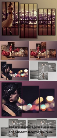 Collection triptych - Stylish Models