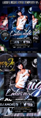 Ladies Night Flyer Template V5