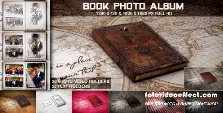 Book Photo Album - Project for After Effects (Videohive)