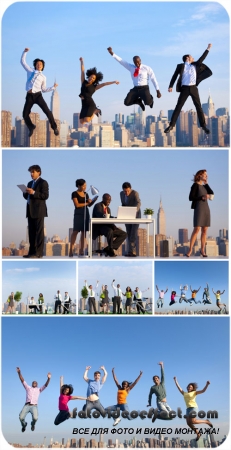  ,   / Business team, business people - Stock Photo