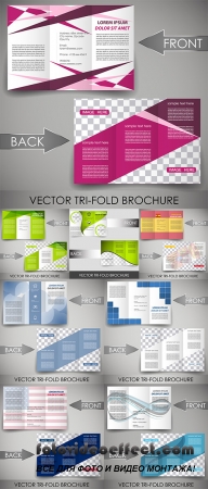 Stock: Business flyer template, corporate brochur