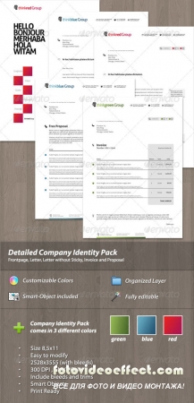Modern Company Identity Pack for your Business