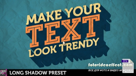 Long Shadow Preset - Project for After Effects (Videohive)