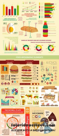 Stock: Healthy food design Infographic