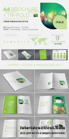 iTalk Elegant Corporate Identity | Brochure