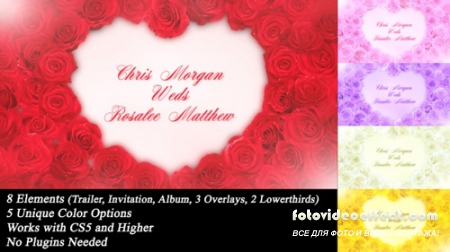 Wedding Roses - Project for After Effects (Videohive)