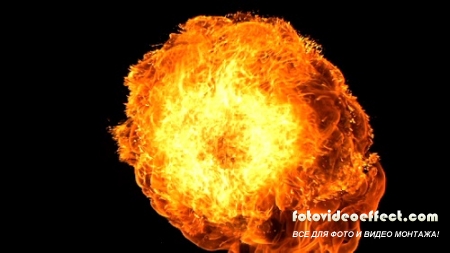    HD / Slow Motion Fire Ball HD